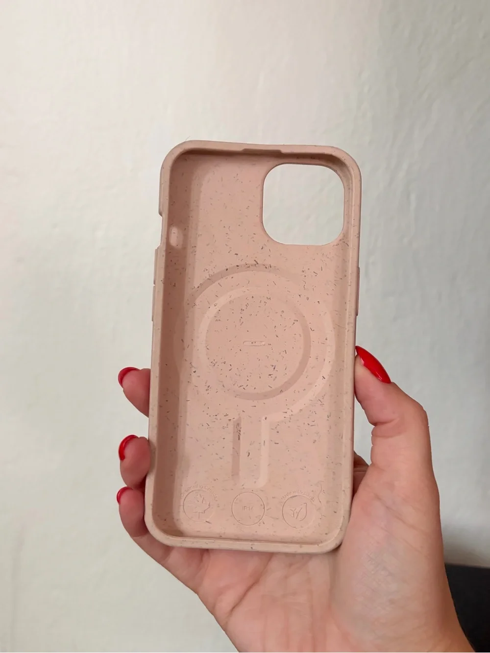 Pela iPhone 13 Seashell Big Top Stripes Case